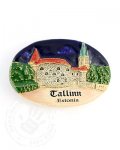 magnet, tallinn, souvenir, estonia, eesti, fat margarete's tower