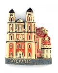 suvenyras, magnetas, magnetukas, Vilnius, Šv.Kotrynos bažnyčia.