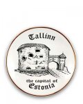 magnet, tallinn, souvenir, porcelain, plate, suvenirid, estonia, eesti.